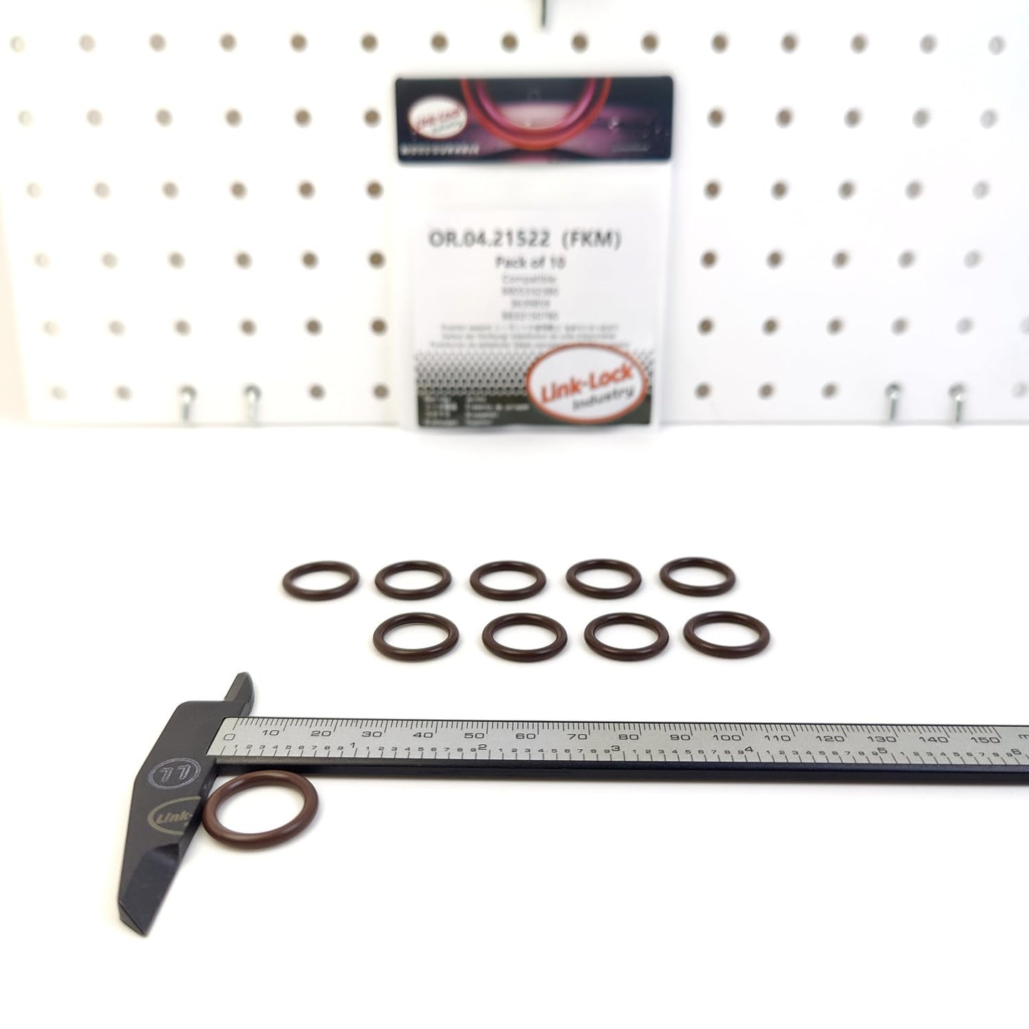 LINK-LOCK 10PCS OR.04.21522 FKM ビトン シールOリングキット ターボチャージャーオイルパイピング用 9805332380 3639859 9833150780 CITROEN-C4 PEUGEOT-208 308用