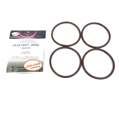 LINK-LOCK 4PCS OR.03.10471 FKM Viton 74×5 Sealing Universal O-ring Kit 06.56936.2733 For MAN