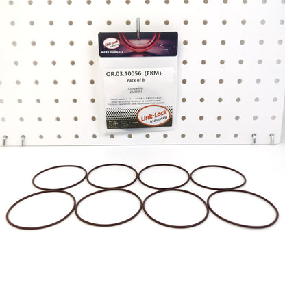 LINK-LOCK 8PCS OR.03.10056 FKM Viton Sealing O-Ring Kit Of Oil filter 24299293 For CHEVROLET-LT2 LT6