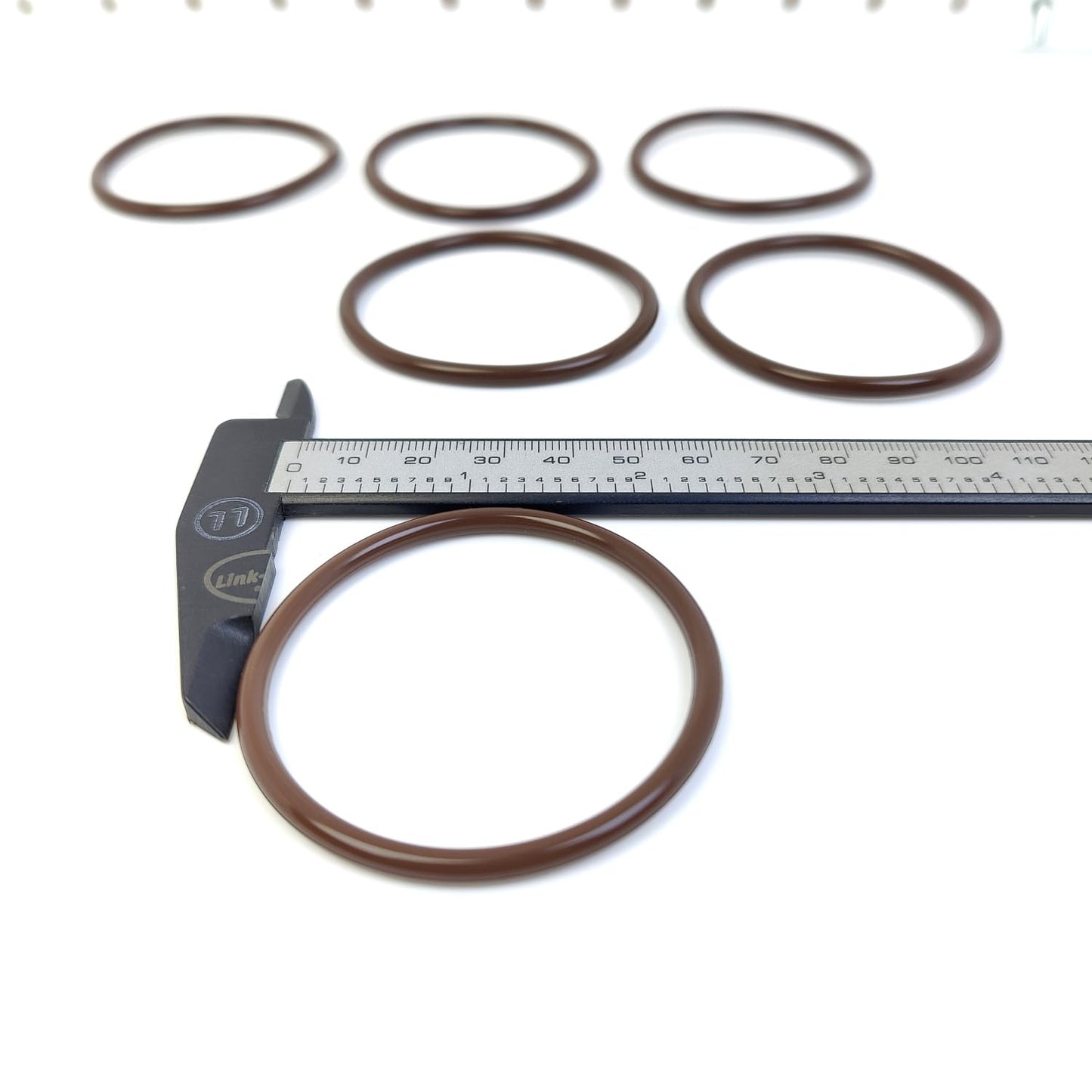 LINK-LOCK 6PCS OR.03.10438 FKM Viton 50.2×3.5 Sealing Universal O-ring Kit 3910517 For CUMMINS