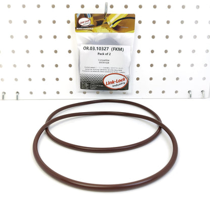 LINK-LOCK 2PCS OR.03.10327 FKM Viton Sealing O-Ring Kit of Cylinder Liner 500341628 For IVECO