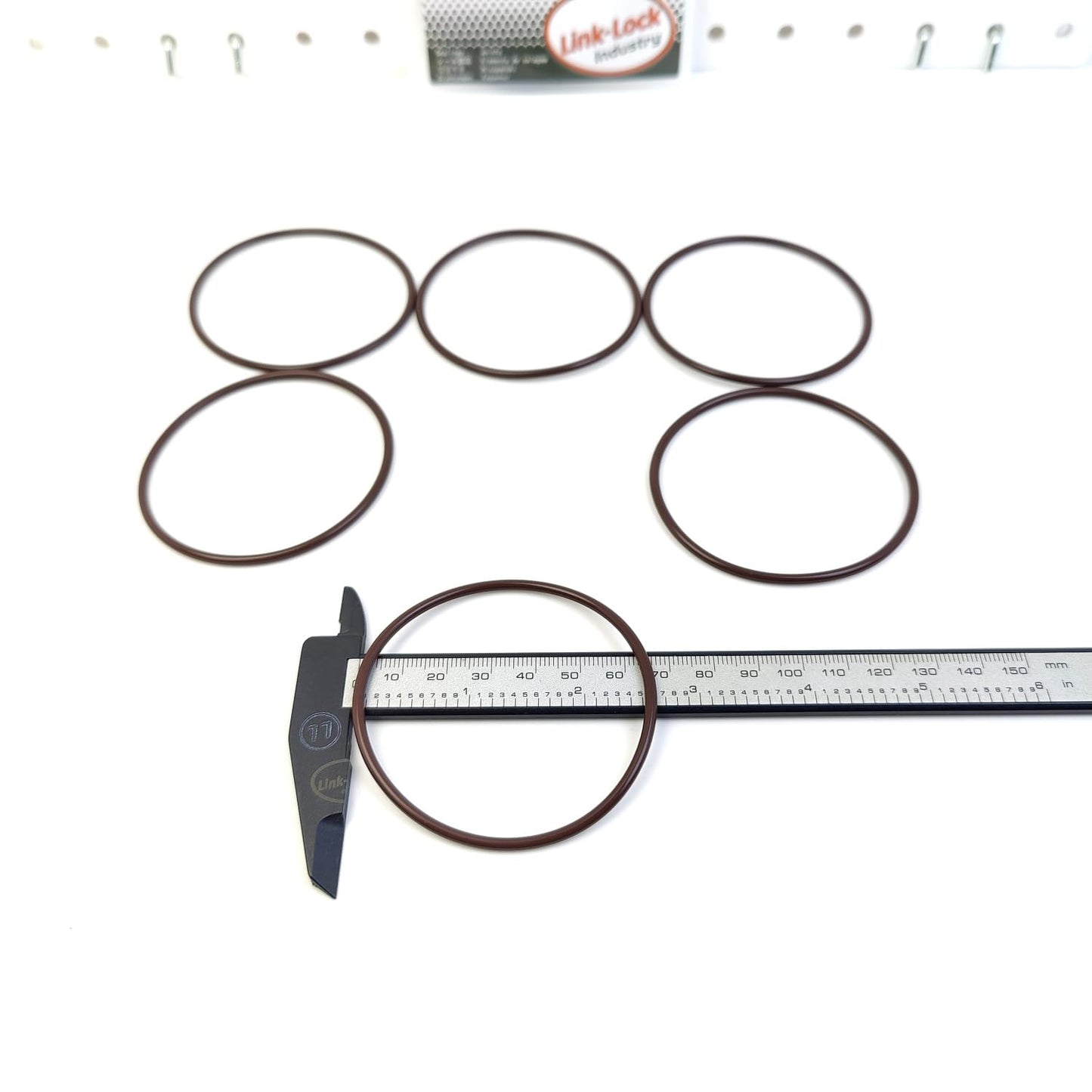 LINK-LOCK 6PCS OR.04.20465 FKM Viton Sealing O-Ring Kit of Wheel Hub 5003065140 17284681 for IVECO for VOLVO