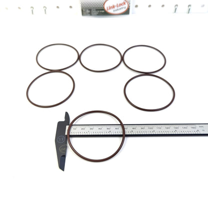 LINK-LOCK 6PCS OR.04.20465 FKM Viton Sealing O-Ring Kit of Wheel Hub 5003065140 17284681 for IVECO for VOLVO