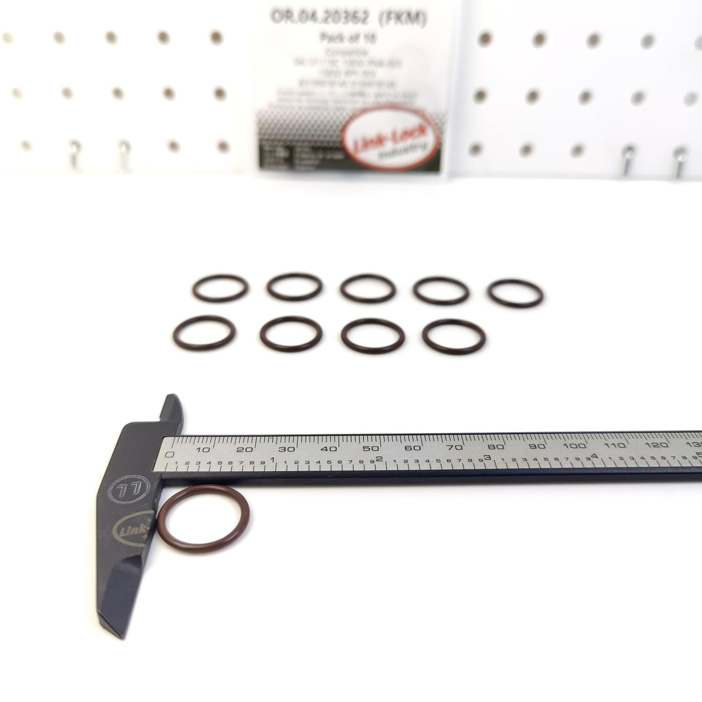 LINK-LOCK 10PCS OR.04.20362 FKM Viton Sealing O-Ring Kit of Coolant Pipe 04L121119C 15832-PNA-023 15832-RPY-003 A0199978145 0199978145 for AUDI for HONDA for MERCEDES-BENZ