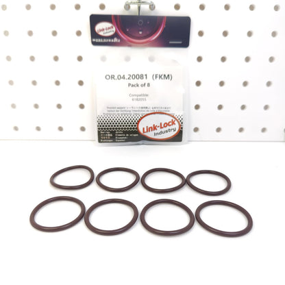 LINK-LOCK 8PCS OR.04.20081 FKM Viton Sealing O-Ring Kit of Camshaft 6182055 for FORD