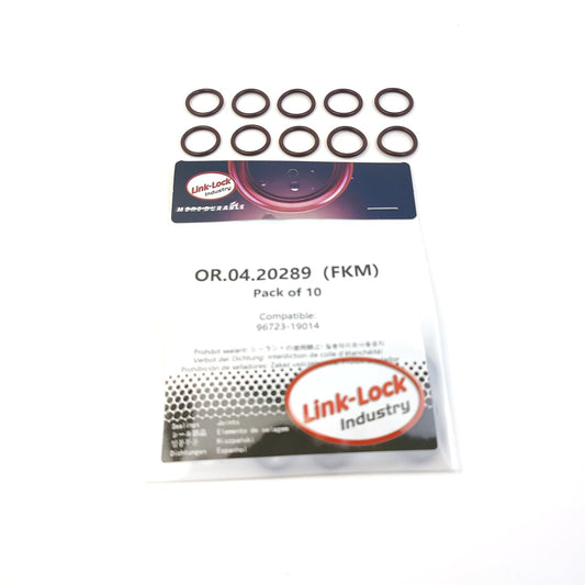 LINK-LOCK 10PCS OR.04.20289 FKM フッ素ゴム製タイミングチェーンテンショナーOリングキット 96723-19014 トヨタ用