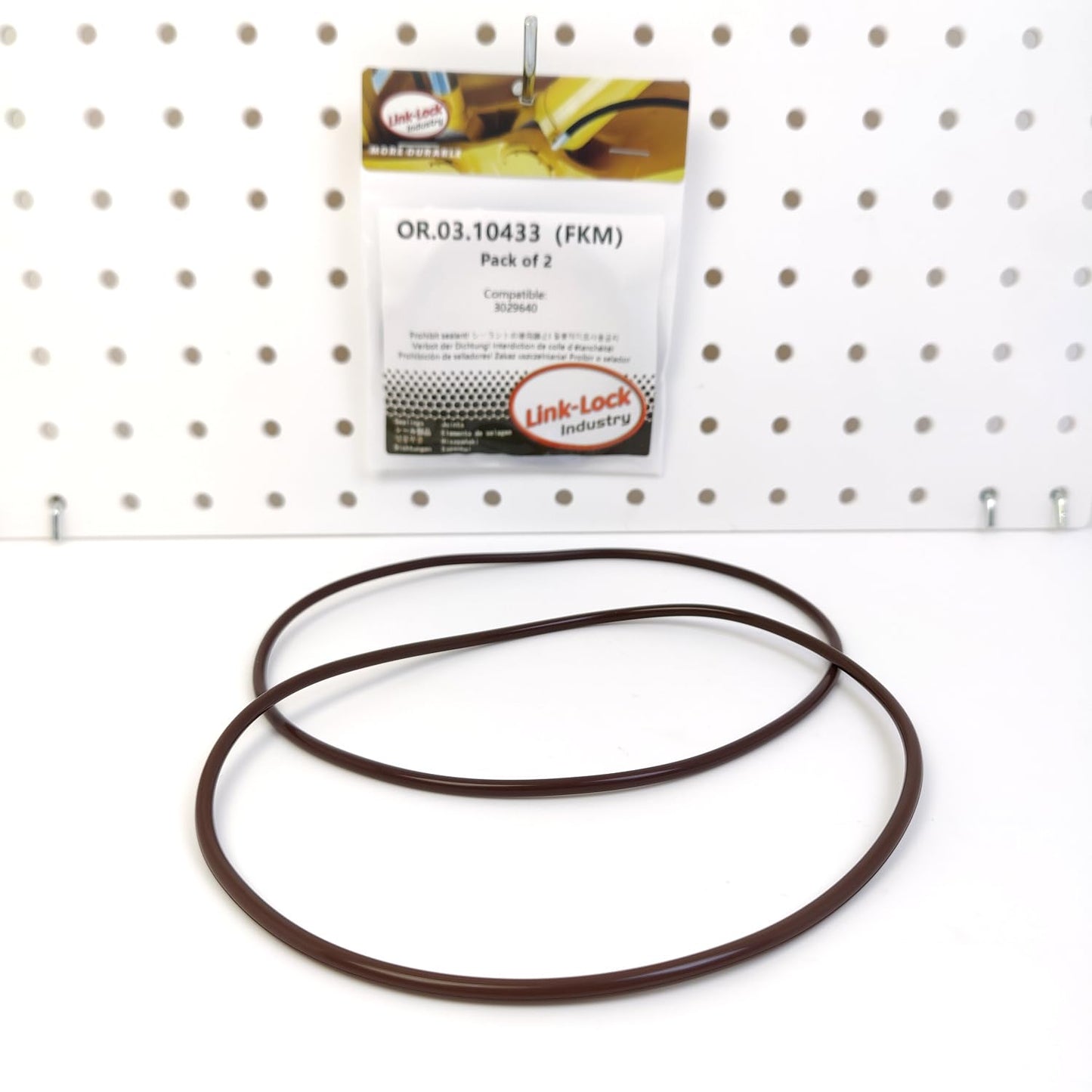 LINK-LOCK 2PCS OR.03.10433 FKM Viton 140.2×3.55 Sealing Universal O-ring Kit 3029640 For CUMMINS
