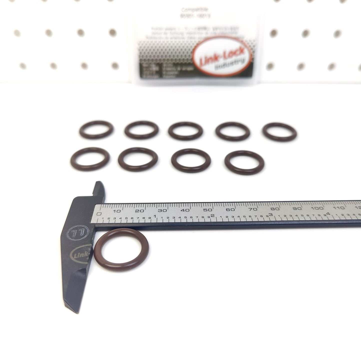 LINK-LOCK 10PCS OR.04.20055 FKM Viton Sealing O-Ring Kit of Housing Water 90301-16013 for TOYOTA