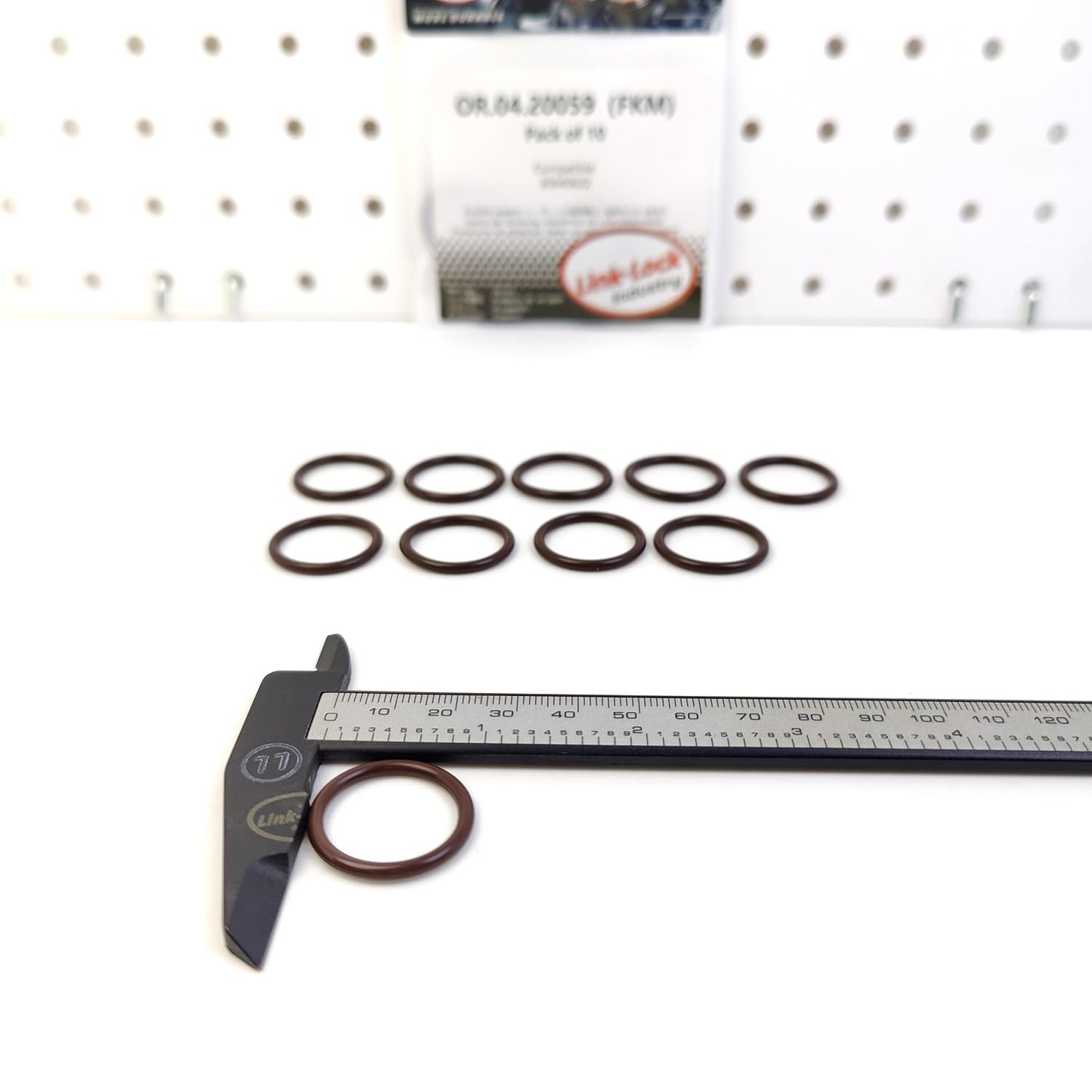 LINK-LOCK 10PCS OR.04.20059 FKM Viton Sealing O-Ring Kit of Oil Pump Suction Line 30640622 for VOLVO