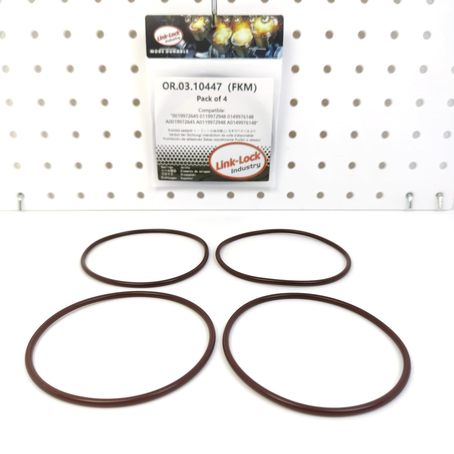 LINK-LOCK 4PCS OR.03.10447 FKM ビトン シールOリングキット パワーステアリングギア用 0019972645 0119972948 0149976148 A0019972645 A0119972948 A0149976148 MERCEDES-BENZ用