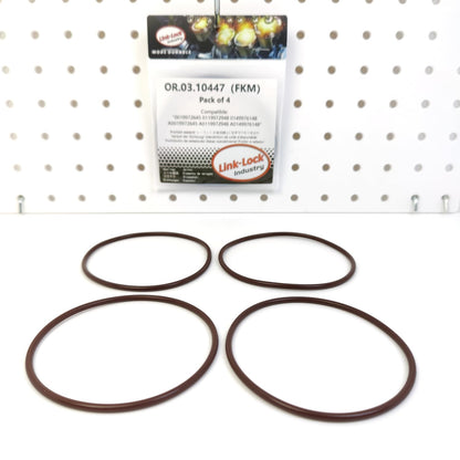 LINK-LOCK 4PCS OR.03.10447 FKM ビトン シールOリングキット パワーステアリングギア用 0019972645 0119972948 0149976148 A0019972645 A0119972948 A0149976148 MERCEDES-BENZ用