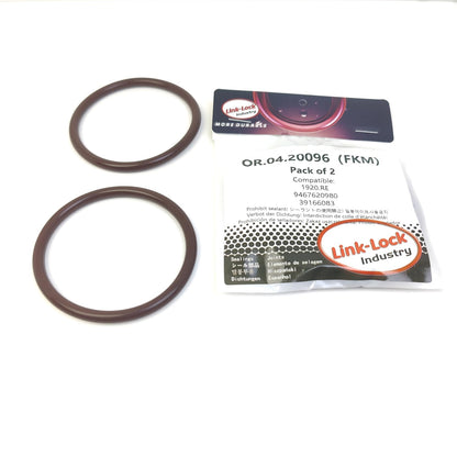 LINK-LOCK 2PCS OR.04.20096 FKM Viton 63.2×5.3 Sealing Universal O-Ring Kit 1920.RE 9467620980 39166083 for CITROËN for FIAT for OPEL