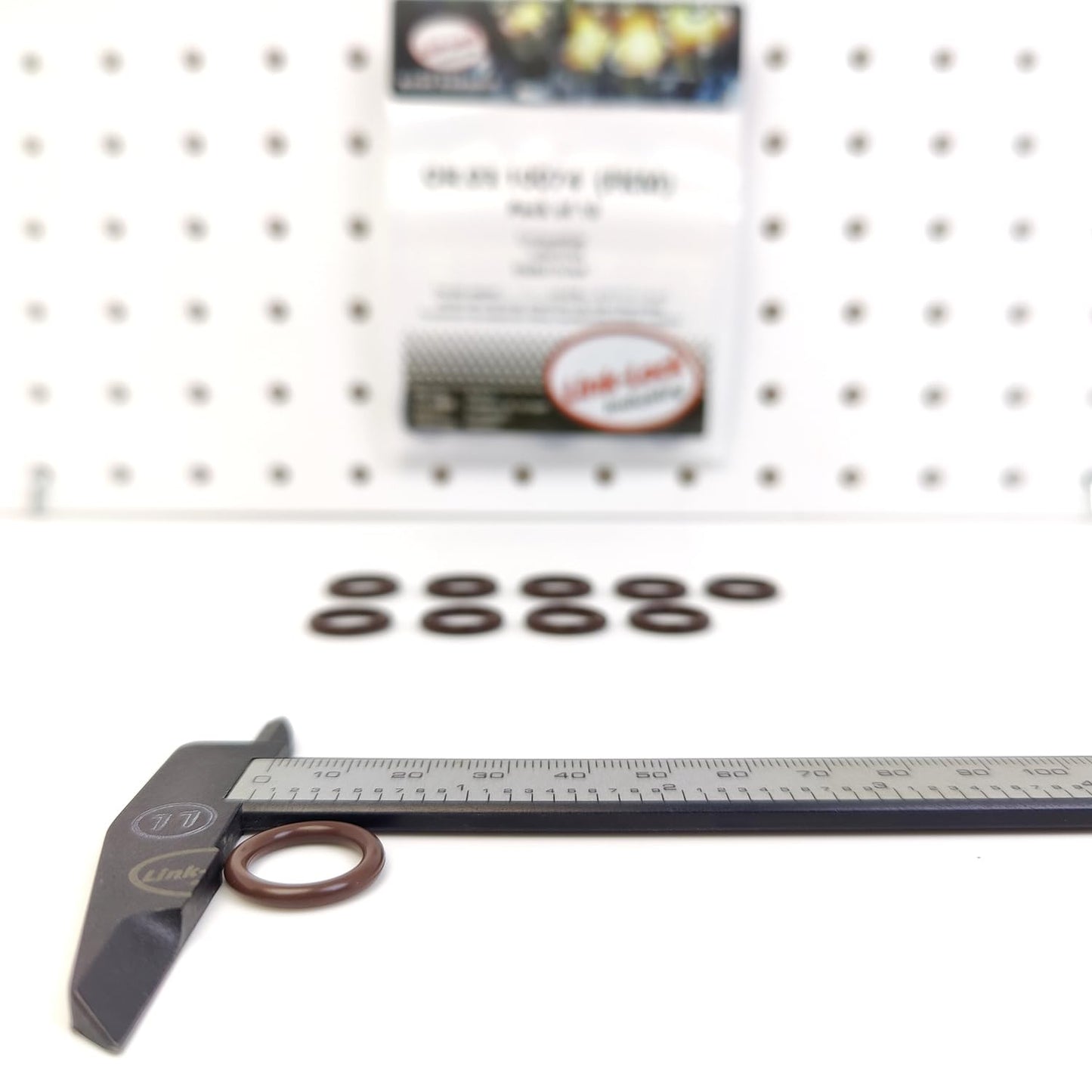LINK-LOCK 10PCS OR.03.10074 FKMバイトンシーリングOリングキット オイルレベルゲージ 12625704 05083157AA JEEP-EXF EXJ EXN CHRYSLER-EXF EXH LANCIA-EXF RAM-EXF EXH用