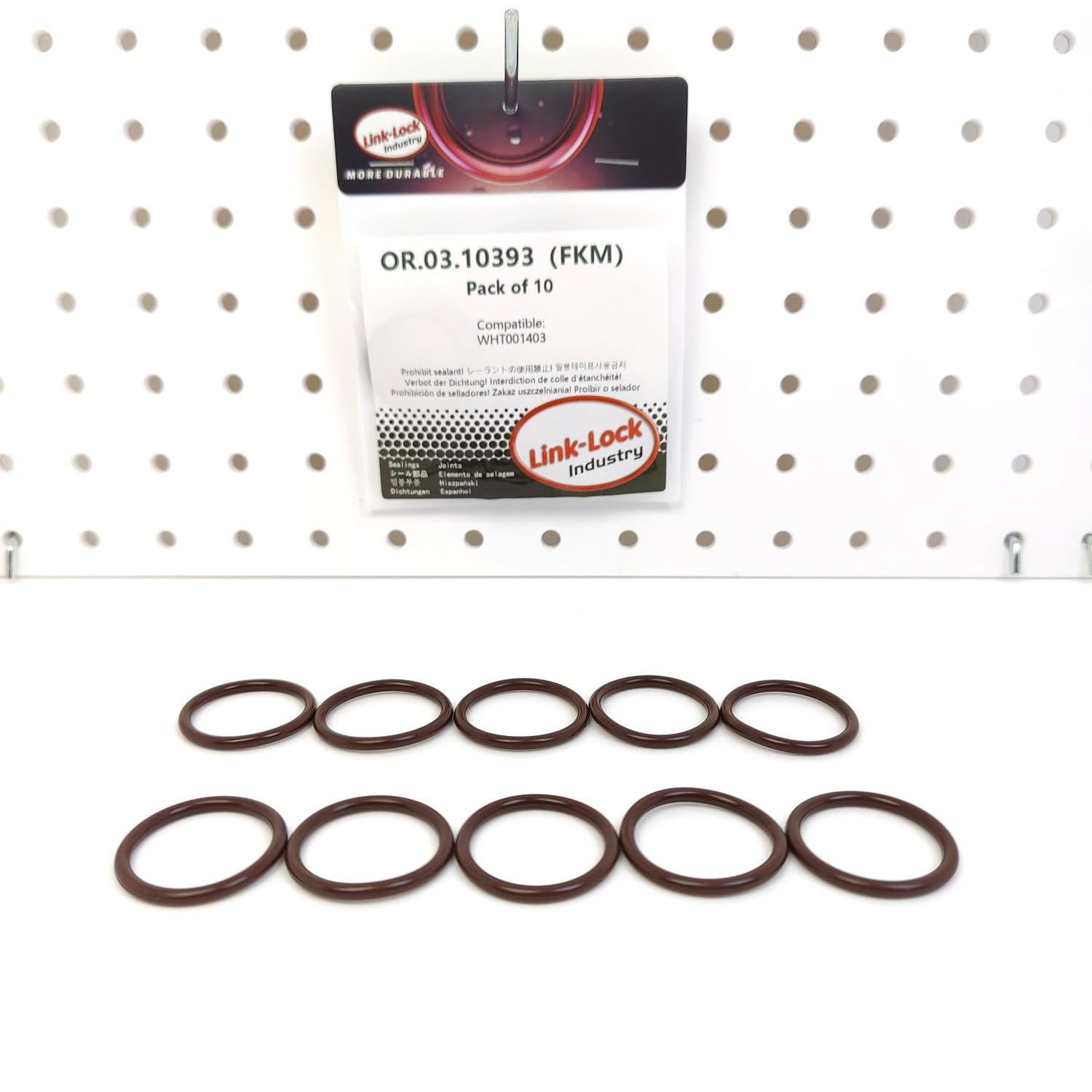 LINK-LOCK 10PCS OR.03.10393 FKM Viton Sealing O-Ring Kit of Automatic Transmission WHT001403 For AUDI-BYT BZB CDAA BMM CRFC For VW-CUUB CVCA DELA CBFA CCTA