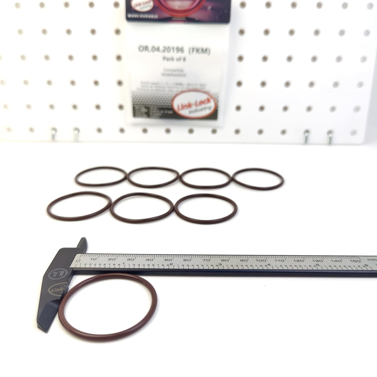 LINK-LOCK 8個 OR.04.20196 FKM Viton 39.5×2.6 シーリングユニバーサルOリングキット スズキ用 09280M43002