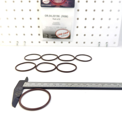LINK-LOCK 8個 OR.04.20196 FKM Viton 39.5×2.6 シーリングユニバーサルOリングキット スズキ用 09280M43002
