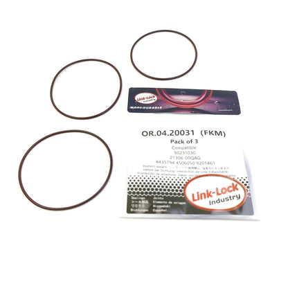LINK-LOCK 3PCS OR.04.20031 FKM Viton 68×2 シーリング ユニバーサル Oリングキット 90231030 21306-00QAG 4435794 4506050 9201461 （シボレー、日産、オペル用）