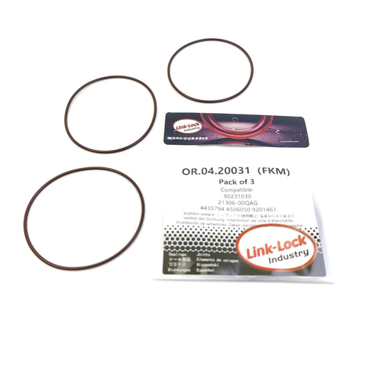 LINK-LOCK 3PCS OR.04.20031 FKM Viton 68×2 Sealing Universal O-Ring Kit 90231030 21306-00QAG 4435794 4506050 9201461 for CHEVROLET for NISSAN for OPEL