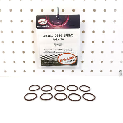 LINK-LOCK 10PCS OR.03.10630 FKM Viton Sealing O-Ring Kit of Speed sensor 19133158 For BUICK For CADILLAC For CHEVROLET