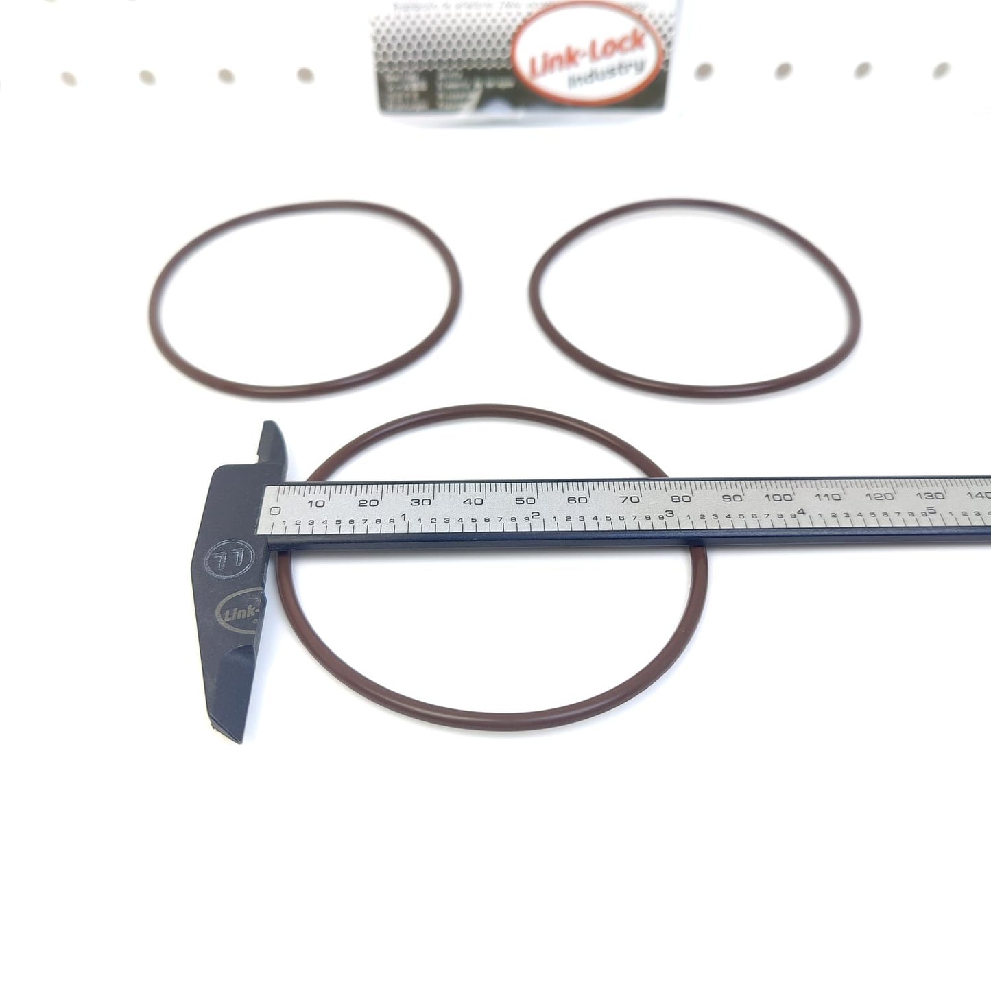 LINK-LOCK 3PCS OR.04.20043 FKM Viton Sealing O-Ring Kit of Fuel Filter 23344-0N090 for TOYOTA