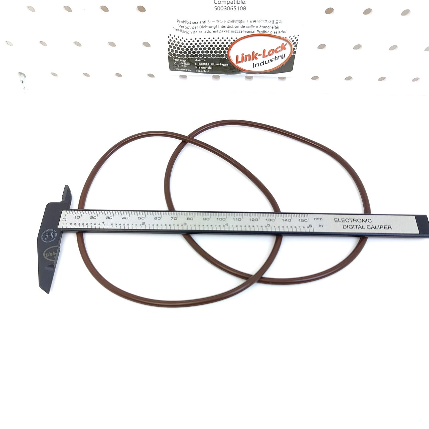 LINK-LOCK 2PCS OR.03.10038 FKM Viton Sealing O-Ring Kit Of Cylinder liner 5003065108 For RENAULT-MID 06.20.30 C MIDR 06.20.30 A MIDR 06.20.45 C MIDR 06.20.45 DD MIPS 06.20.30
