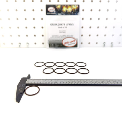 LINK-LOCK 10PCS OR.04.20479 FKM Viton Sealing O-Ring Kit of Camshaft N90978801 for VW