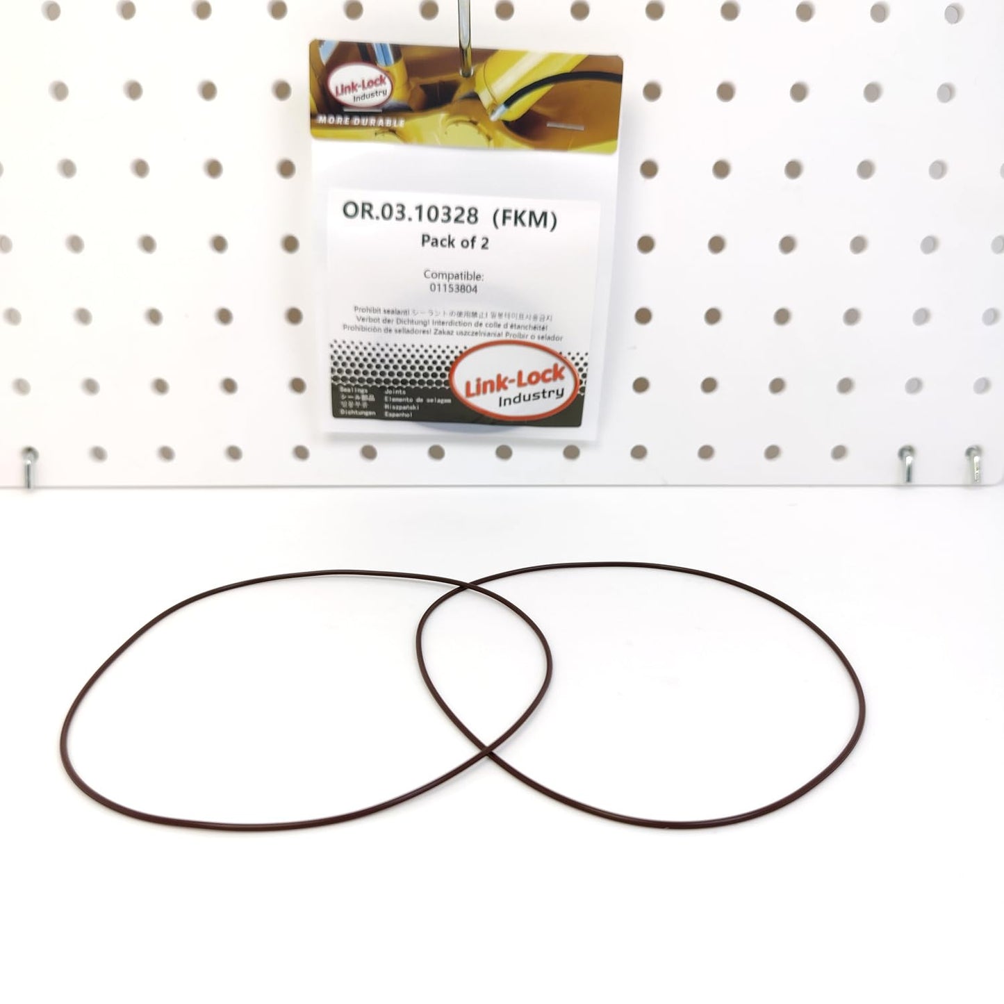 LINK-LOCK 2PCS OR.03.10328 FKM Viton Sealing O-Ring Kit of Cylinder Liner 01153804 For MWM-D226 TD226