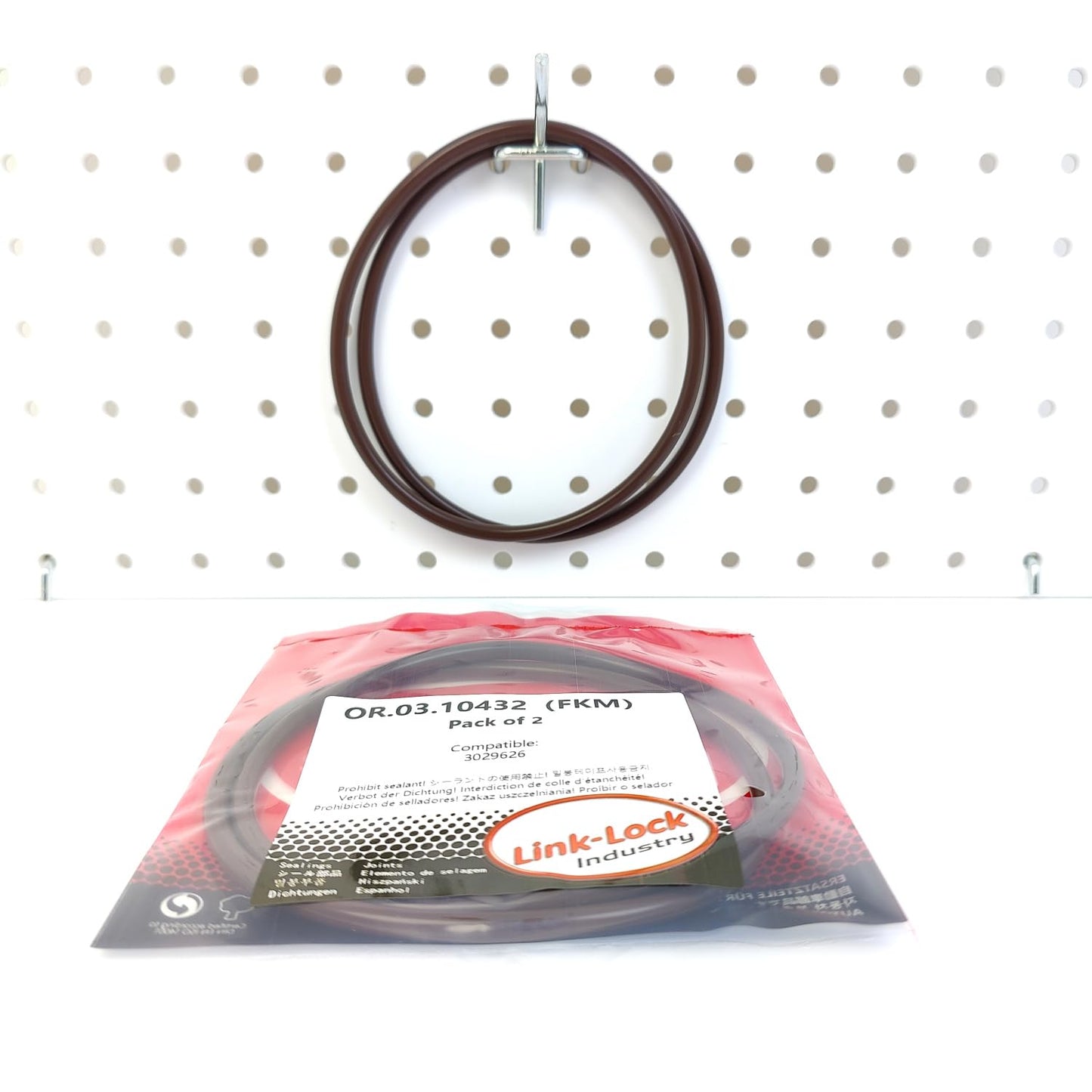 LINK-LOCK 2PCS OR.03.10432 FKM Viton 110.5×5.25 Sealing Universal O-ring Kit 3029626 For CUMMINS