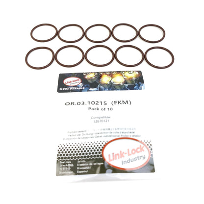 LINK-LOCK 10PCS OR.03.10215 FKM Viton Sealing O-Ring Kit of Oil pump 12670121 For CHEVROLET-LT6 LT7