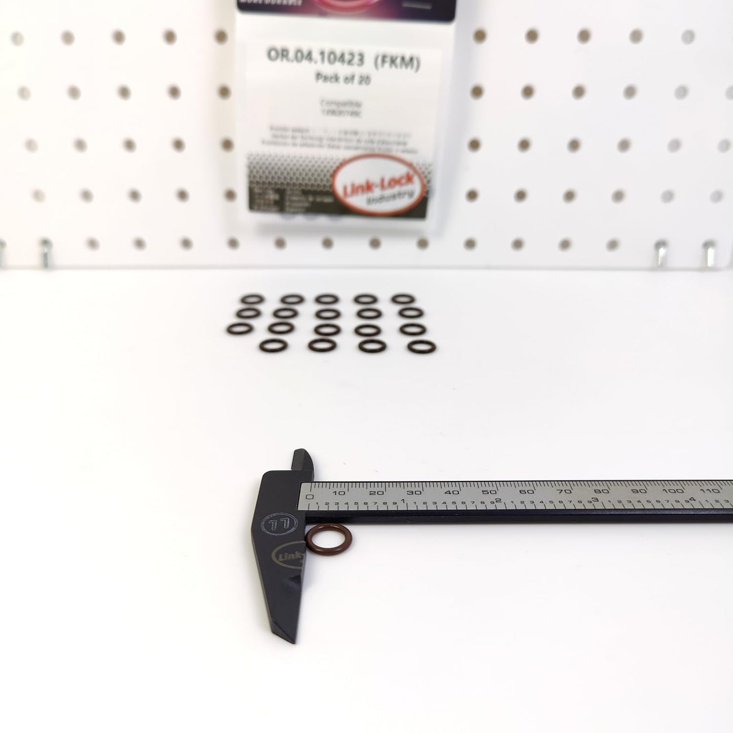 LINK-LOCK 20PCS OR.04.10423 FKMバイトンシーリングOリングキット エアコンパイプ用 AUDI VW用 1J0820749C