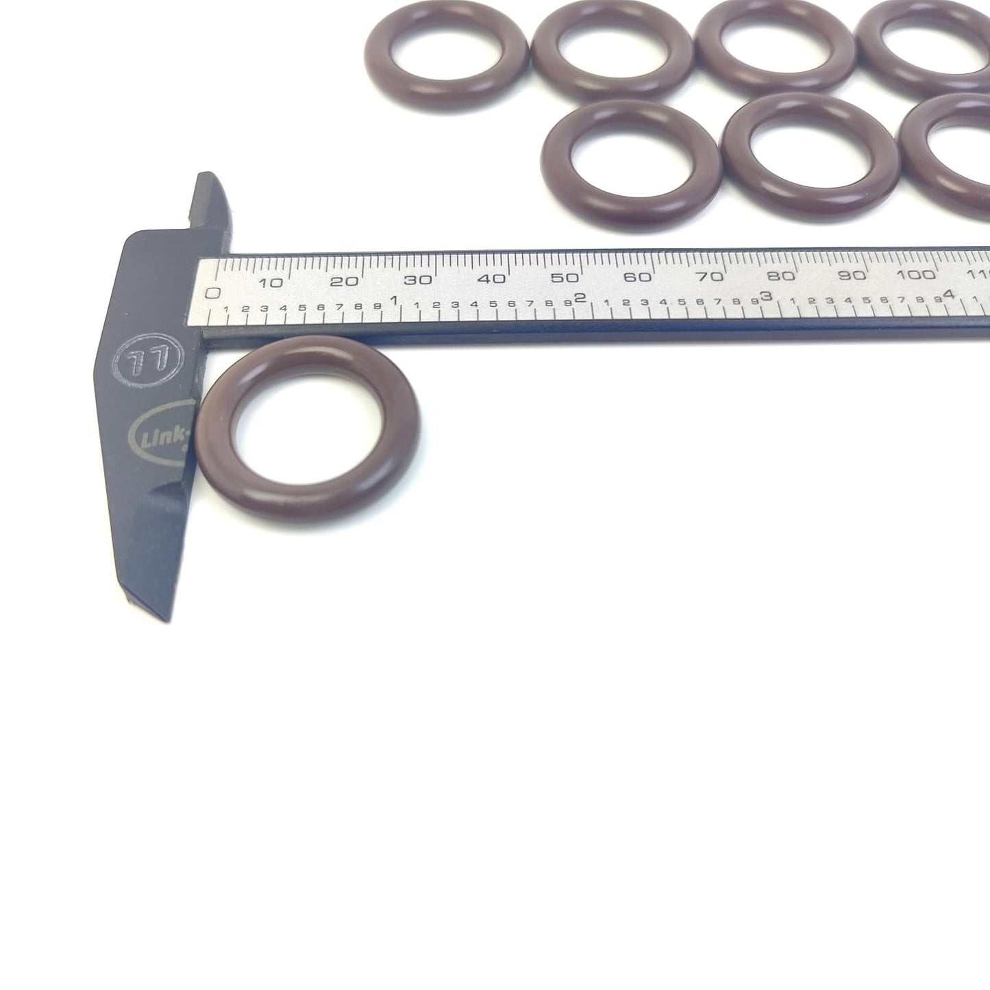 LINK-LOCK 10PCS OR.04.20408 FKMバイトンシーリングOリングキット エンジンエンドキャップ028127311 VAG用