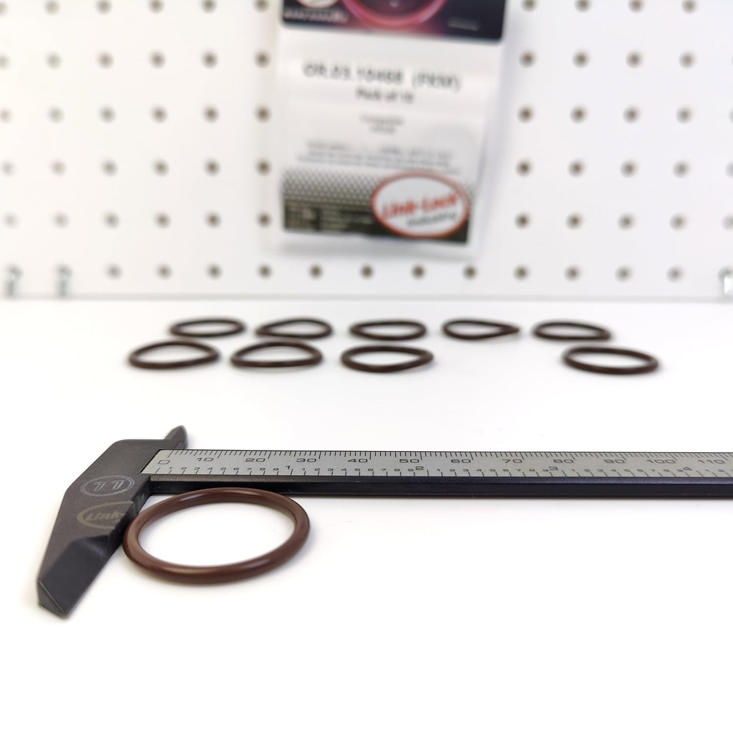 LINK-LOCK 10PCS OR.03.10468 FKMバイトン 25×2.62 シールユニバーサルOリングキット 145530 CUMMINS用