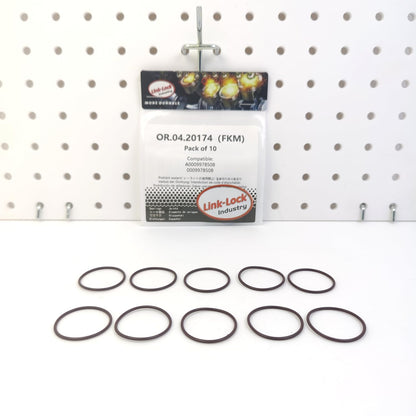 LINK-LOCK 10PCS OR.04.20174 FKM Viton Sealing O-Ring Kit of Engine Electrical System A0009978508 0009978508 for MERCEDES-BENZ