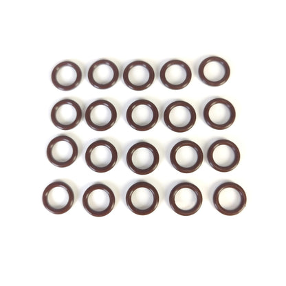 LINK-LOCK 20PCS FKM Viton OR.01.10001 Turbocharging pipeline O-RING 11537634204 11538853284 11611406747 07119907330 13541307380 For BMW N20/N26/S62/S55/S38/S63