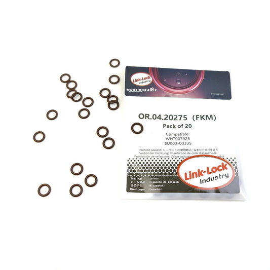 LINK-LOCK 20PCS OR.04.20275 FKMバイトンシーリングOリングキット チャージャー用 WHT007923 SU003-00335 アウディ用 トヨタ用