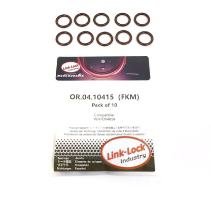 LINK-LOCK 10PCS OR.04.10415 FKM Viton Sealing O-Ring Kit of Air Condition Pipe WHTO04858 For AUDI For VW