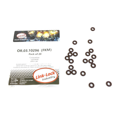 LINK-LOCK 20PCS OR.03.10296 FKM Viton Sealing O-Ring Kit of Crankcase Ventilation 12634281 2091134 For BUICK-LCV LHN LTG For CADILLAC-LCV LTG For CHEVROLET-LCV LTG For GMC-LCV LTG For OPEL-A20 B20 D20