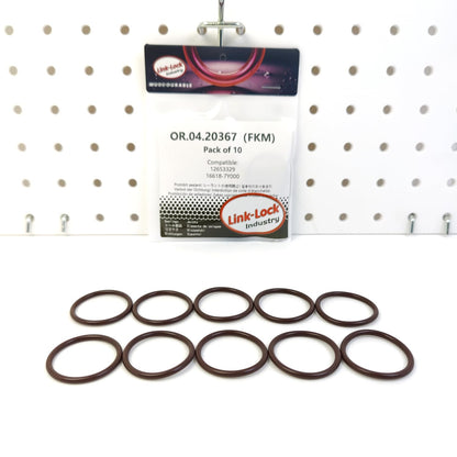 LINK-LOCK 10PCS OR.04.20367 FKM Viton Sealing O-Ring Kit of Fuel Line 12653329 16618-7Y000 for CHEVROLET for NISSAN
