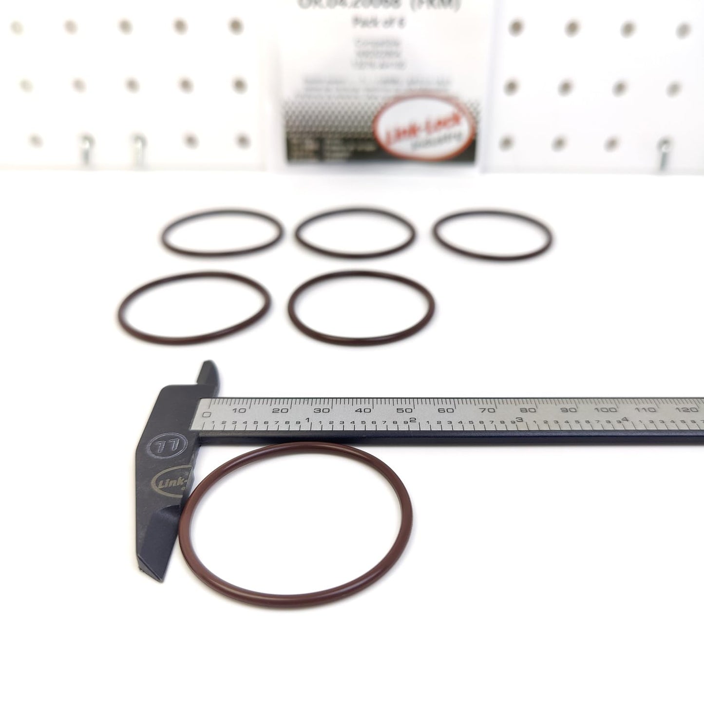 LINK-LOCK 6PCS OR.04.20068 FKM Viton Sealing O-Ring Kit of Oil Pan N90322804 13276-AH100 for AUDI for NISSAN