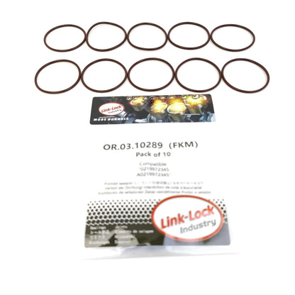 LINK-LOCK 10PCS OR.03.10289 FKM フッ素ゴム製シーリングOリングキット フューエルポンプ用 0219972345 A0219972345 MERCEDES-BENZ-M271用