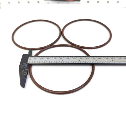 LINK-LOCK 3PCS OR.03.10391 FKM Viton Sealing O-Ring Kit of Timing Gear Chamber Cover 4729970845 A4729970845 For MERCEDES-BENZ-OM470 OM471 OM472