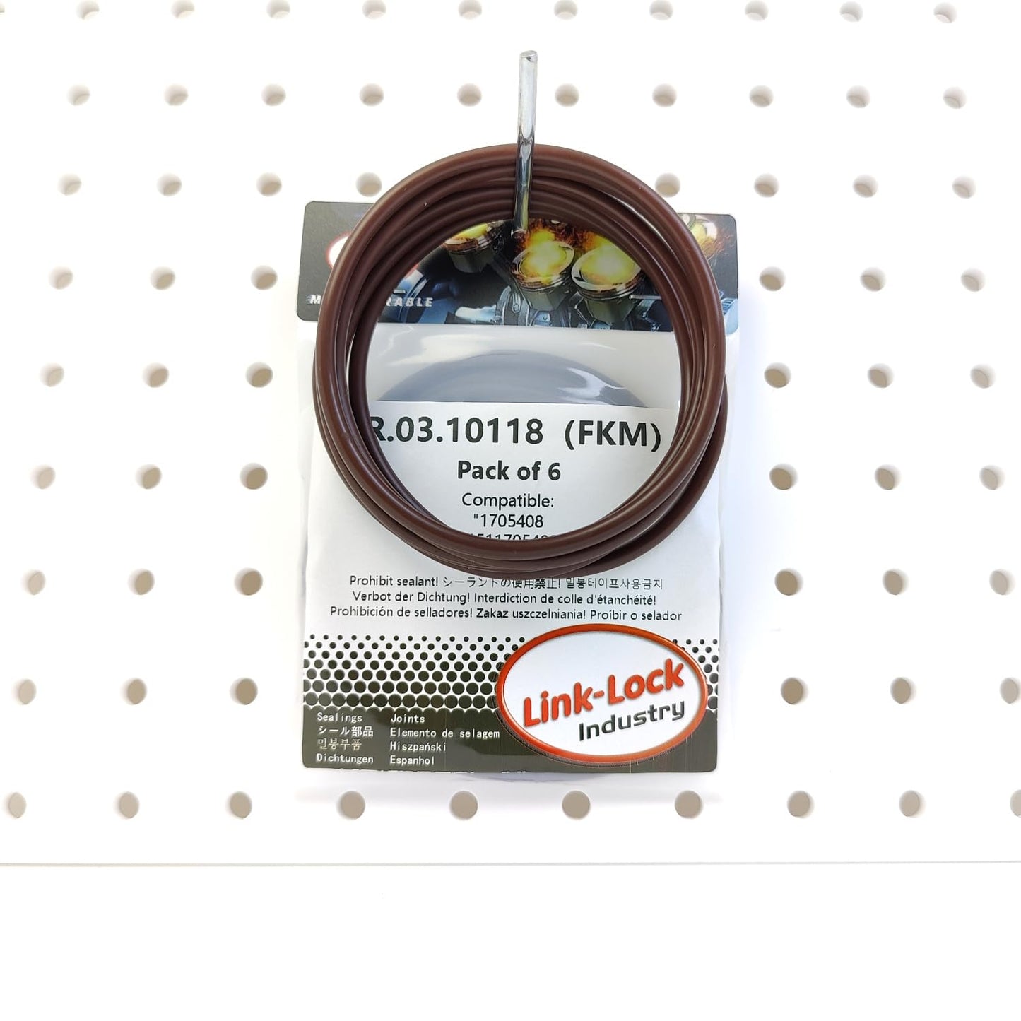 LINK-LOCK 6PCS OR.03.10118 FKM Viton Sealing O-Ring Kit Of Thermostat 1705408 11511705408 PES000020 For BMW-M60 M62 M67 M70 M73 For LAND ROVER-M62 For BENTLEY-M62448S3