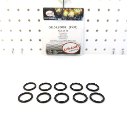 LINK-LOCK 10PCS OR.04.20007 FKM Viton Sealing O-Ring Kit of Transmission Input Shaft Gear 128410345 K68092320AA 68092320AA for BAIC for LANCIA