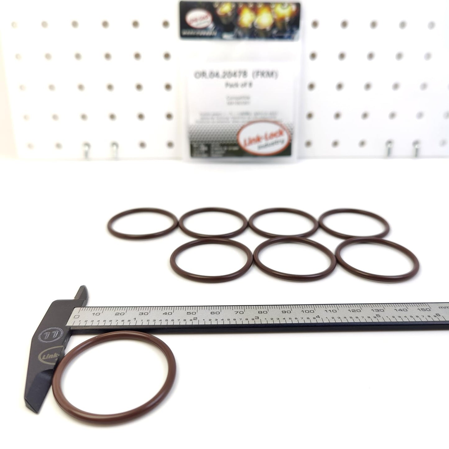 LINK-LOCK 8PCS OR.04.20478 FKM Viton Sealing O-Ring Kit of Air Filter Duct N91063301 for AUDI