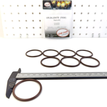 LINK-LOCK 8PCS OR.04.20478 FKM Viton Sealing O-Ring Kit of Air Filter Duct N91063301 for AUDI