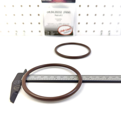 LINK-LOCK 2PCS OR.04.20232 FKM Viton Sealing O-Ring Kit of Air Filter Housing Intake Hose 1424.3P for PEUGEOT