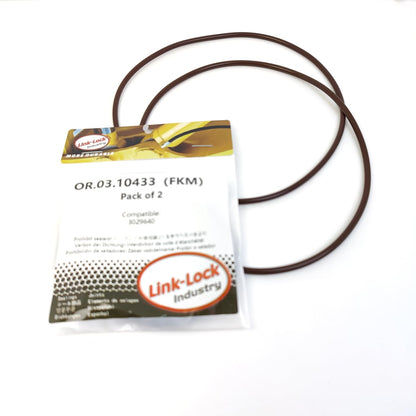 LINK-LOCK 2PCS OR.03.10433 FKM Viton 140.2×3.55 Sealing Universal O-ring Kit 3029640 For CUMMINS