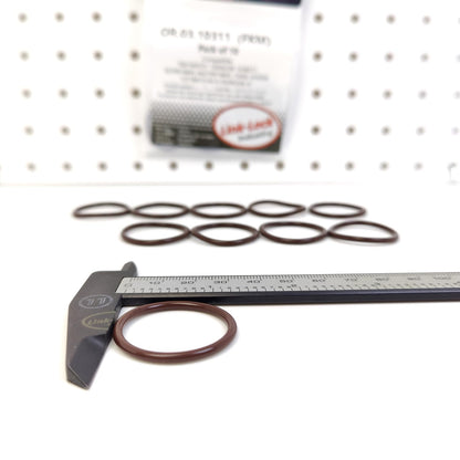 LINK-LOCK 10PCS OR.03.10311 FKM Viton Sealing O-Ring Kit of Transmission Output Shaft N91069701 19206228 1638271 0219974845 A0219974845 15066-3HD0A 13718473143 0-95690226-0 For CADILLAC For BMW-B37B47