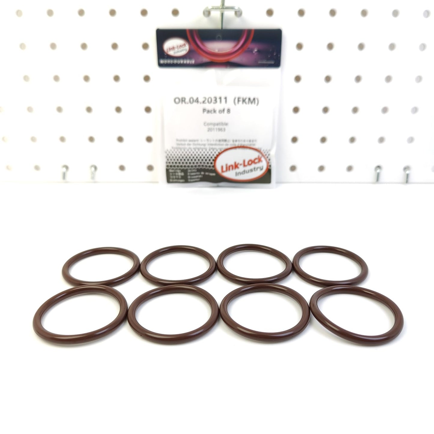 LINK-LOCK 8PCS OR.04.20311 FKM Viton Sealing O-Ring Kit of Thermostat 2011963 for FORD