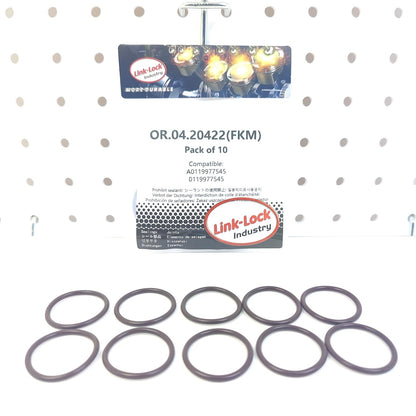 LINK-LOCK 10PCS OR.04.20422 FKM Viton 26×2.5 Sealing Universal O-Ring Kit A0119977545 0119977545 for MERCEDES-BENZ